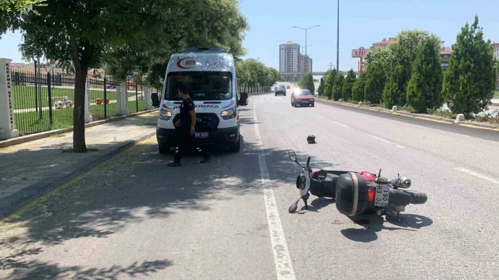 Karaman’da otomobil ile motosiklet çarpıştı: 1 yaralı
