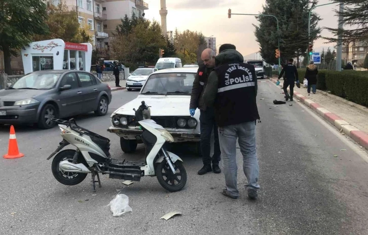 Karaman’da otomobilin çarptığı bisiklet sürücüsü ağır yaralandı
