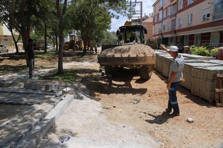 Karaman’da Yaşar Bilgin Parkı yeniliyor
