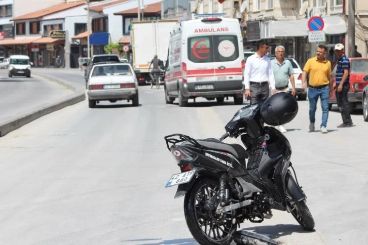 Karapınar’da motosiklet kazası: 1 yaralı
