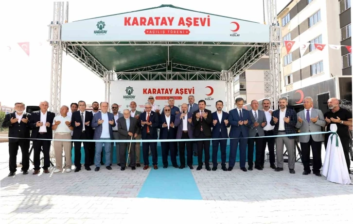 Karatay Aşevi hizmete açıldı
