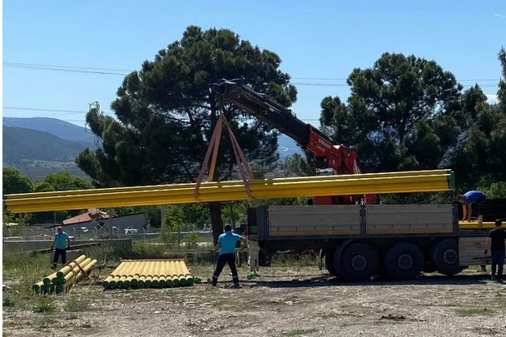 Kargı’da doğalgaz çalışmaları başladı
