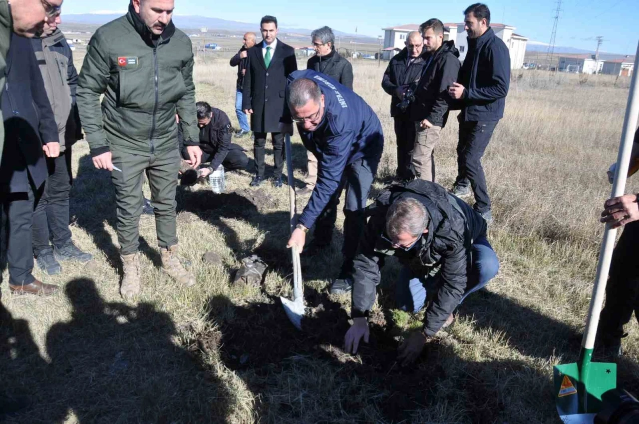 Kars’ta fidanlar toprakla buluştu
