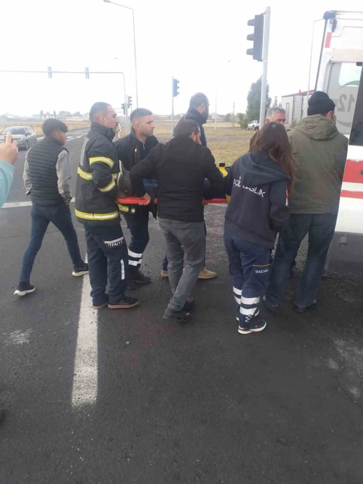 Kars’ta trafik kazası: 7 yaralı
