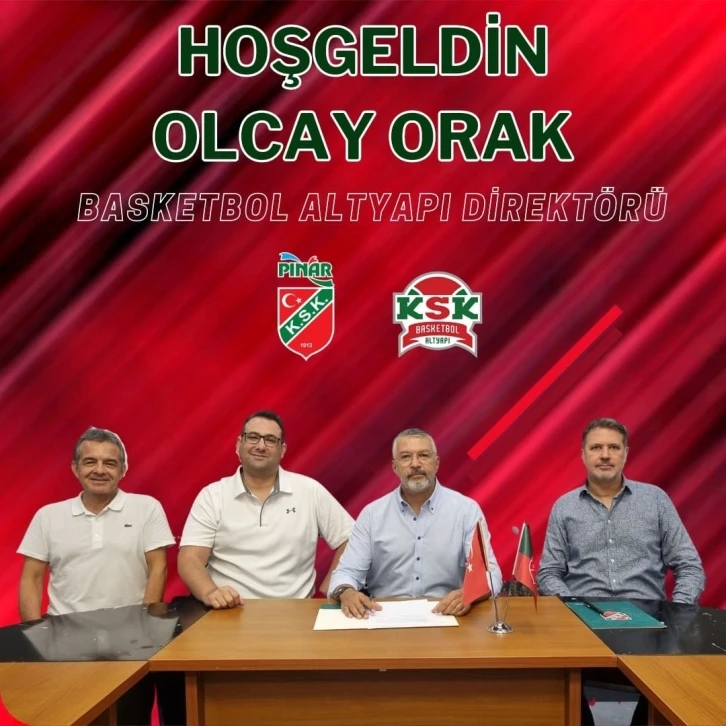 Karşıyaka Basketbol Altyapı Direktörü, Olcay Orak oldu
