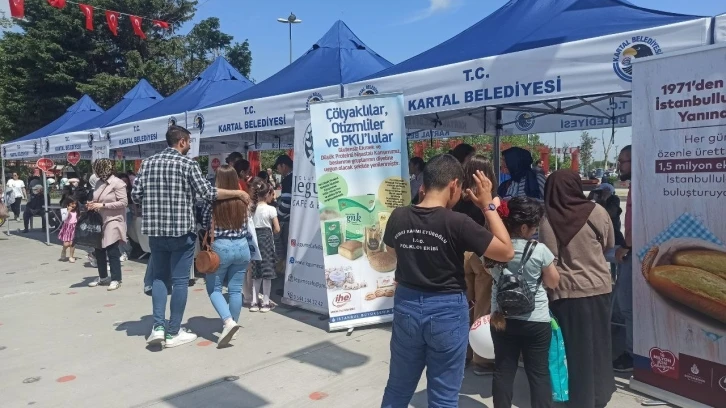 Kartal’da çölyak farkındalığı için ’Glütensiz Hayat Şenliği’ düzenlendi
