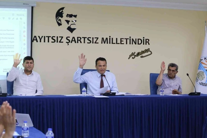 Kaş Belediyesi Meclisi Temmuz ayı toplantısı yapıldı
