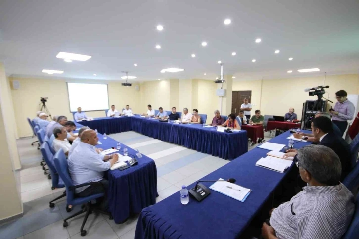 Kaş Belediyesinin haziran ayı meclis toplantısı yapıldı
