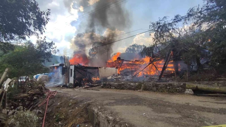 Kastamonu’da bir köy alevlere teslim oldu: Yangın çok sayıda eve sıçradı
