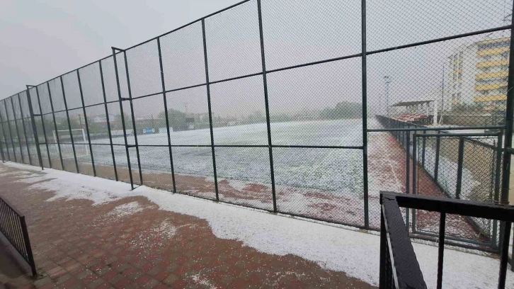 Kastamonu’da dolu yağışı etkili oldu
