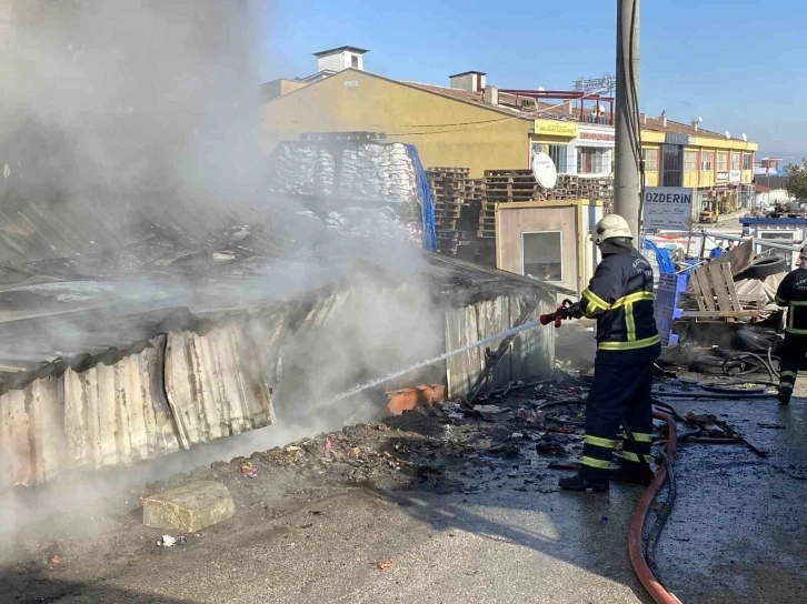 Kastamonu’da korkutan yangın
