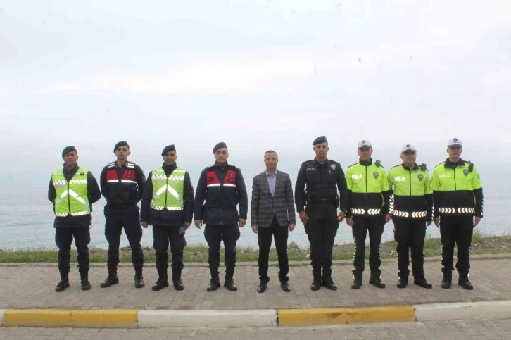 Kastamonu’da "bayramınız kemerli olsun" uygulaması yapıldı
