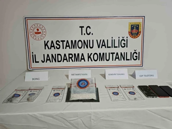 Kastamonu’da uyuşturucu maddeyle yakalanan şahıs tutuklandı
