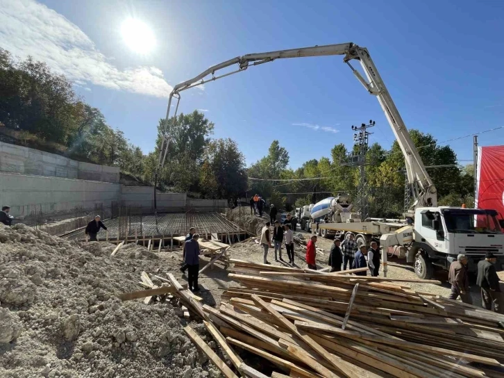 Kastamonu’da Yürekveren Köyü Camisi’nin temeli düzenlenen törenle atıldı
