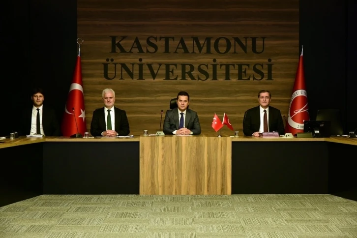 Kastamonu Üniversitesi’nde senato toplantısı gerçekleştirildi
