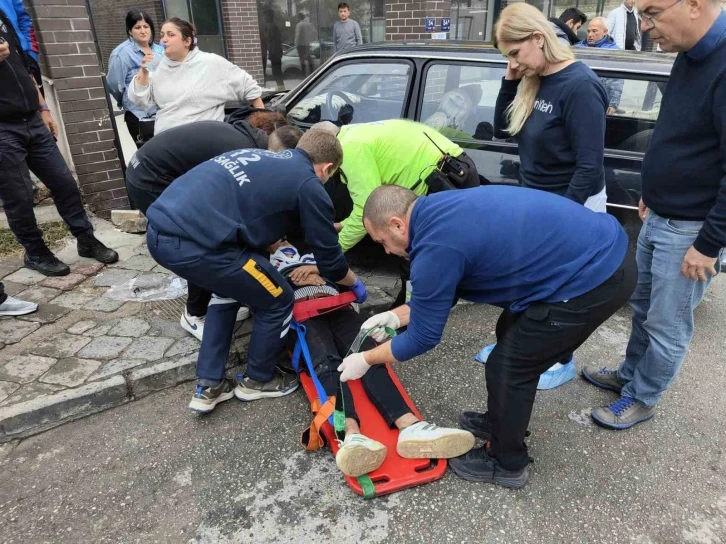 Kayganlaşan yol faciaya neden oluyordu
