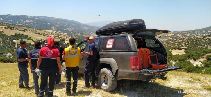 Kayıp yaşlı kadın evinden 6 kilometre uzaklıkta drone ile bulundu
