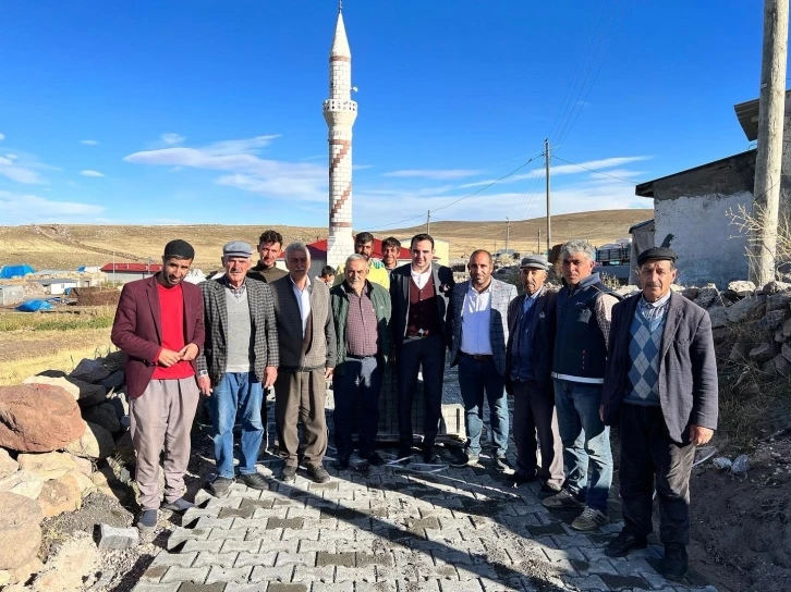 Kaymakam Karakaş yol çalışmalarını yerinde gördü
