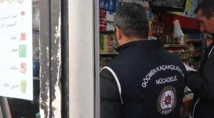 Kayseri’de 149 polis ile "düzensiz göç" uygulaması
