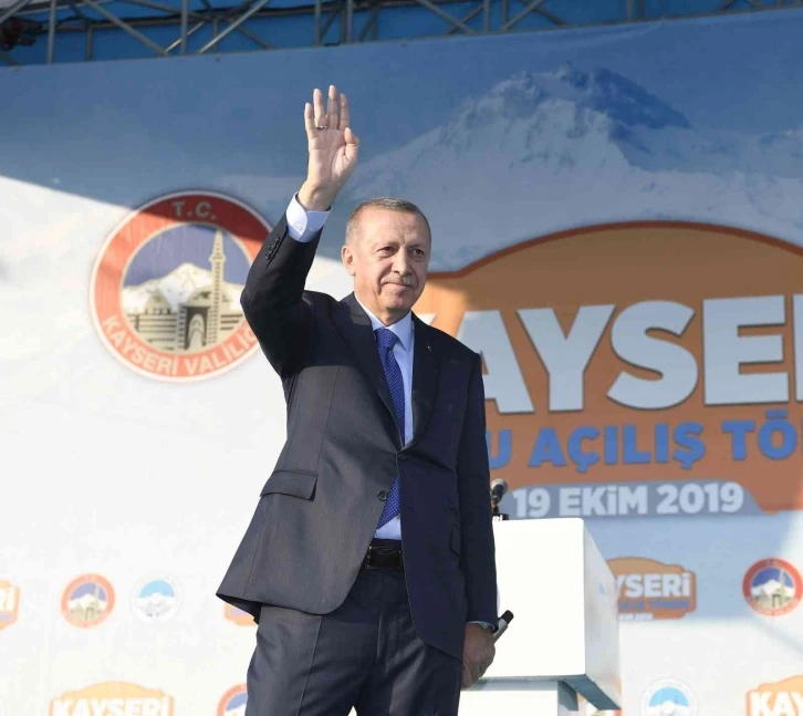 Kayseri’de Cumhurbaşkanı Erdoğan heyecanı
