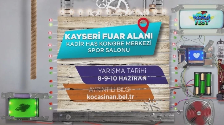 Kayseri’de ilk olan KOCAFEST Festivaline geri sayım
