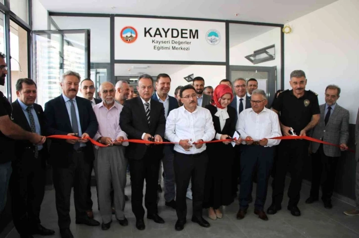 Kayseri’de öğrencilere insani değerler ‘ERVA’ ile öğretilecek
