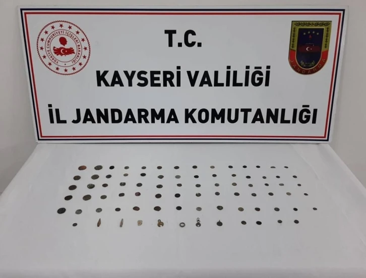 Kayseri’de tarihi eser operasoynu
