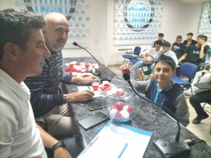 Kayseri U-16 Futbol Ligi fikstürü çekildi
