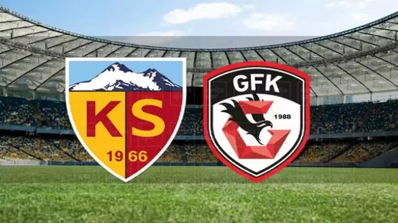 Kayserispor ve Gaziantep Karşı karşıya FK 1-1 