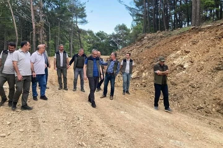 Kazdağları’ndaki çalışmalar yerinde görüldü
