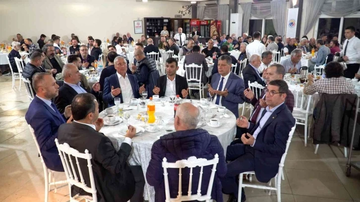 Kdz. Ereğli TSO sac ve nakliye sektörü temsilcileri ile iftarda buluştu
