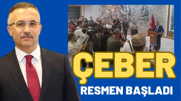 Kemal Çeber resmen başladı