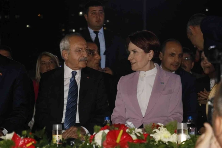 Kemal Kılıçdaroğlu ile Meral Akşener Adana’da toplu açılış töreninde
