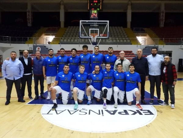 Kepez basketbol evinde galip