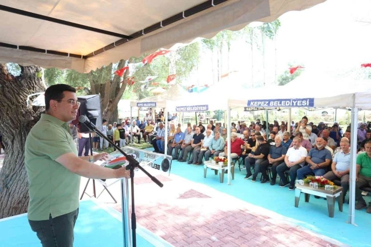 Kepez’den Varsak yaylasına sosyal donatı hizmeti
