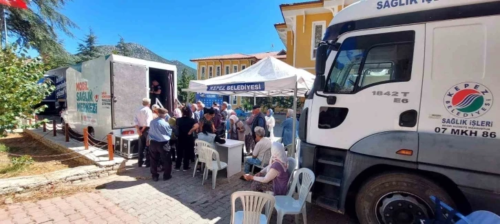 Kepez’in mobil hizmetleri İbradı’da
