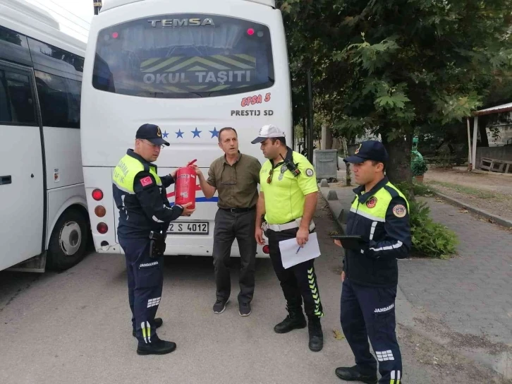 Keşan’da öğrenci servislerine ortak denetim
