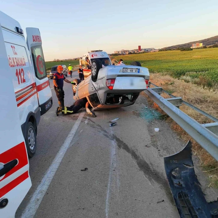 Keşan’daki trafik kazasında 2’si çocuk 4 kişi yaralandı
