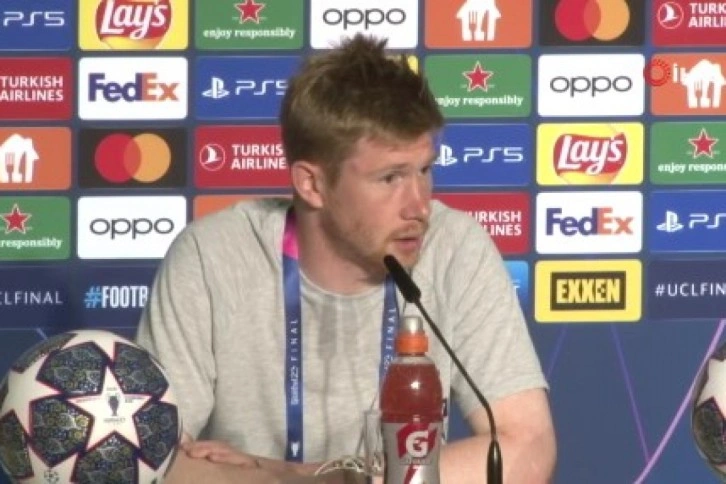 Kevin De Bruyne: 'Kulüp, takım ve taraftarlarımız için çok önemli bir maç'