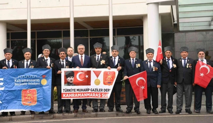 Kıbrıs gazileri KKTC’ye gitti
