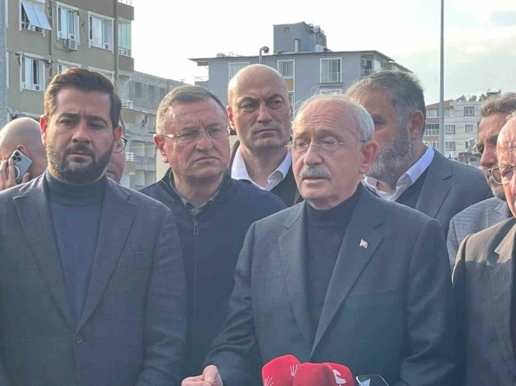 Kılıçdaroğlu: “Hatay’ı ayağa kaldırmak hepimizin ortak görevidir”
