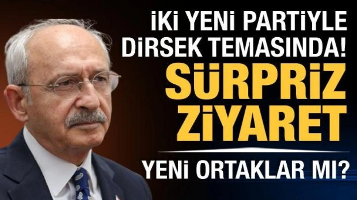 Kılıçdaroğlu'ndan 'sofra' ziyareti! Şimdiden iki partiyle görüştü: 