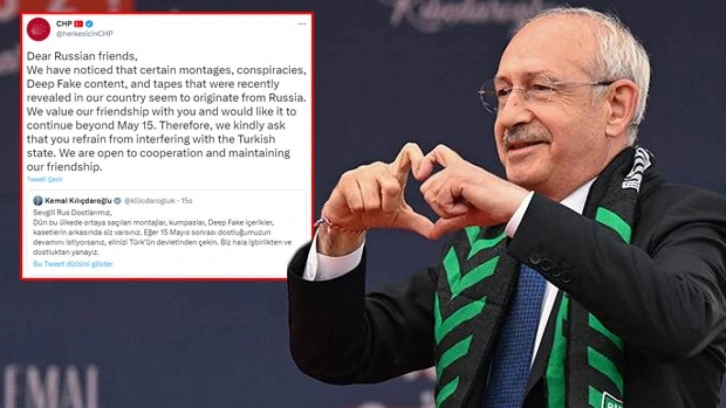 Kılıçdaroğlu'nun Rusya'ya 