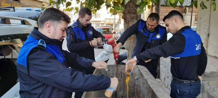 Kilis’te son tüketim tarihi geçen gıdalar imha edildi
