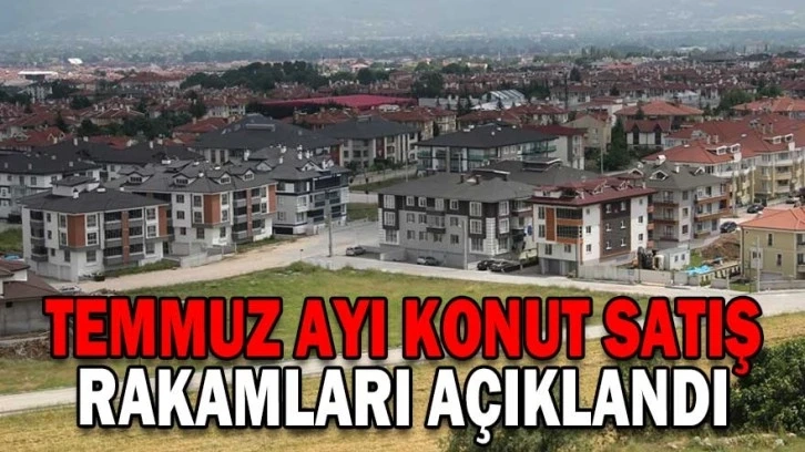 Kilis’te Temmuz ayında 256 konut satıldı