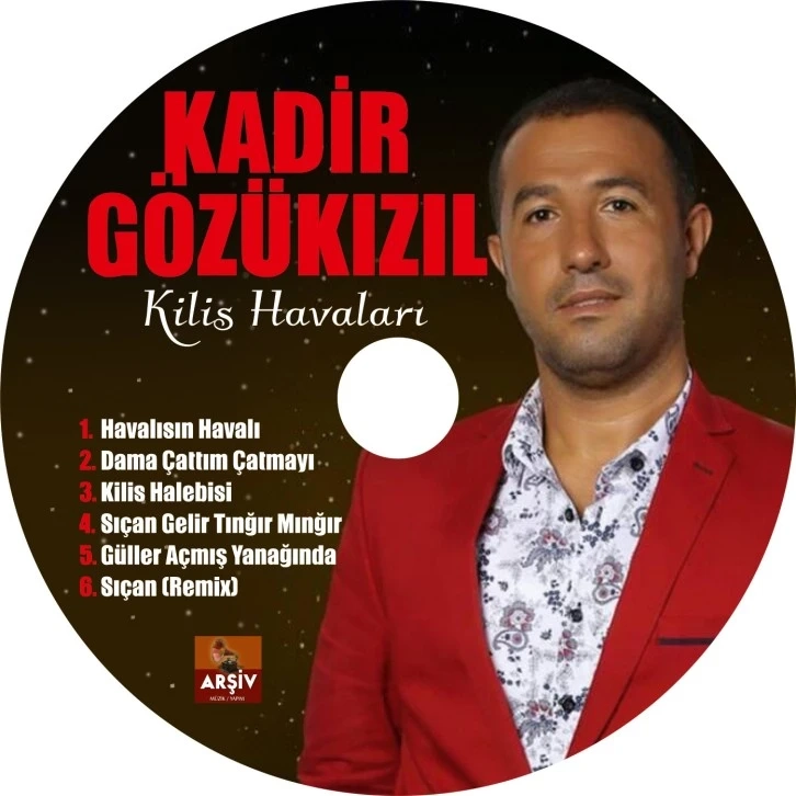 Kilisli sanatçı Kadir Gözükızıl yeni kaseti ile sevenlerinin karşısına çıktı