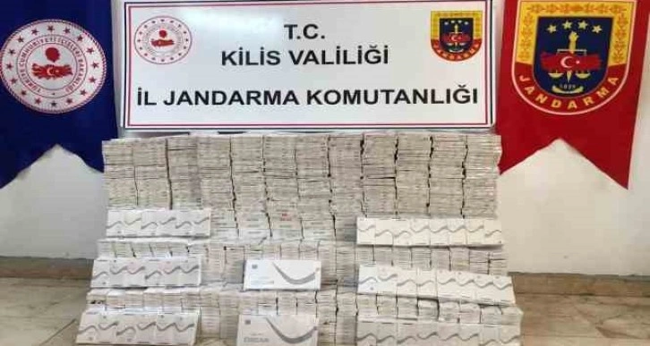 Kilis’te kaçak sigara operasyonu: 1 gözaltı