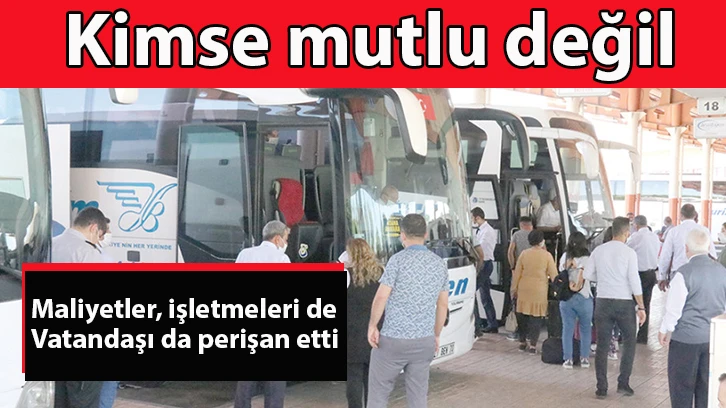 Kimse mutlu değil