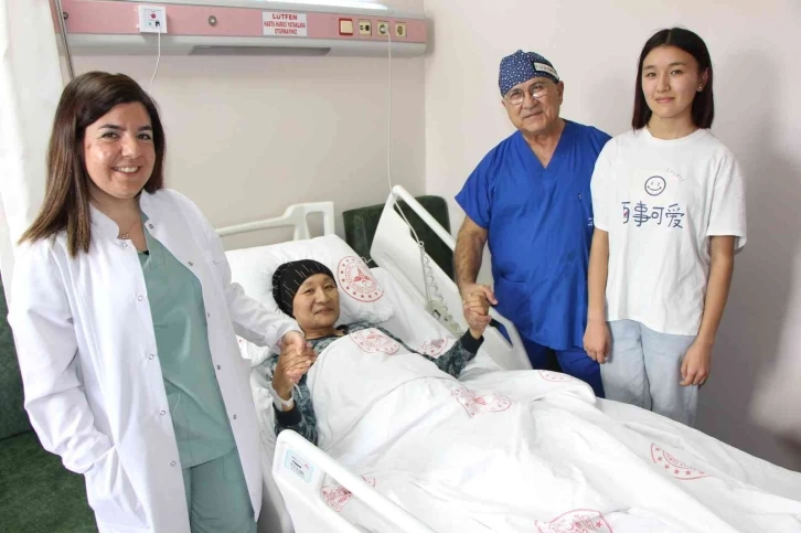Kırgızistanlı hasta Amasya’da sağlığına kavuştu
