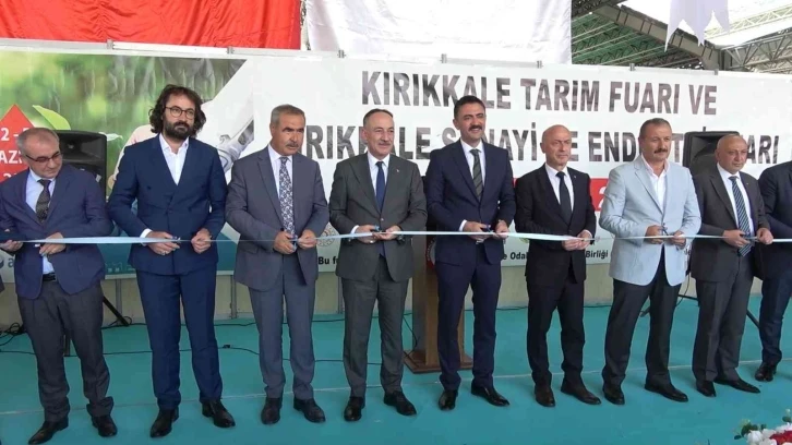 Kırıkkale’de 4. Tarım, Hayvancılık ile Sanayi ve Endüstri Fuarı açıldı
